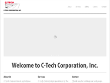 Tablet Screenshot of c-techinc.net